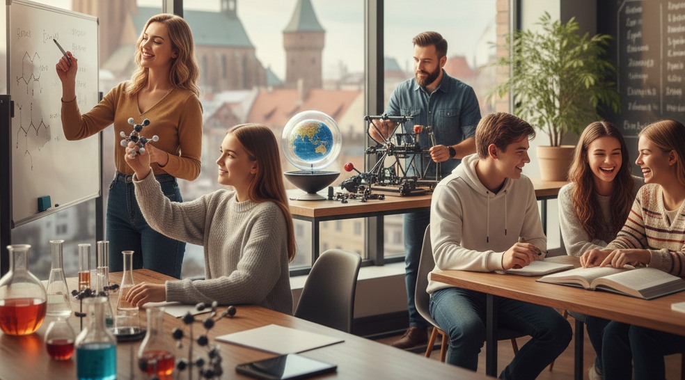 Chemia i Fizyka w Olsztynie – Zrozum procesy, a nie tylko wzory