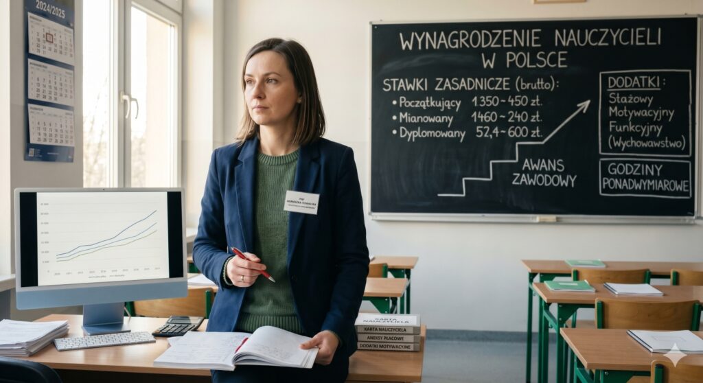 Kwestia wynagrodzeń w sektorze edukacji od lat budzi ogromne emocje – zarówno wśród samych pedagogów, jak i rodziców czy podatników. W